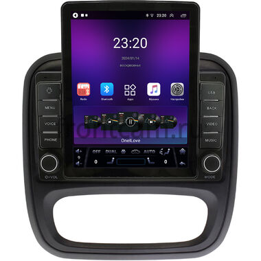 Renault Trafic 3 (2014-2021) OEM GT095-9-RE053N на Android 10 (2/16, DSP, Tesla)