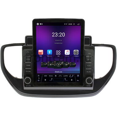 Hyundai Solaris 2 (2020-2024) (для авто с экраном) OEM GT095-9-TK957 на Android 10 (2/16, DSP, Tesla)