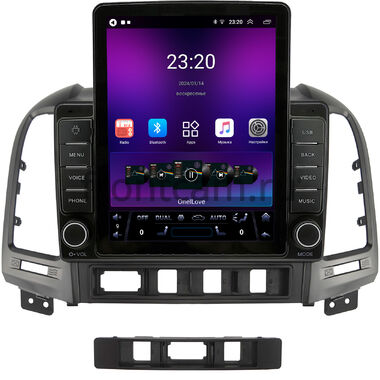 Hyundai Santa Fe 2 2005-2012 OEM RS095-9052 на Android 10 (1/16, DSP, Tesla)