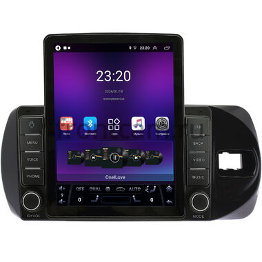 Toyota Vitz 3 (XP130) (2014-2020) (Тип 1) OEM GT095-9374 на Android 10 (2/16, DSP, Tesla)