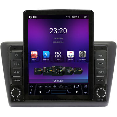 Skoda Rapid (2012-2020) OEM GT095-9417 на Android 10 (2/16, DSP, Tesla)