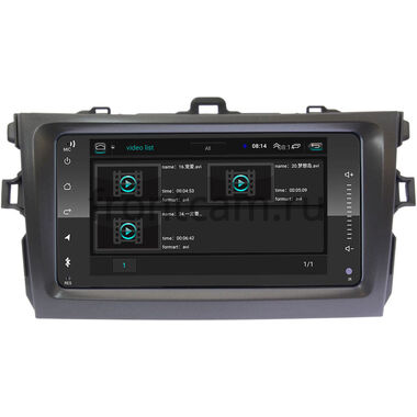 Toyota Corolla (E150) (2006-2013) OEM GT6901-RP-TYCV14XW-05 2/16 на Android 9