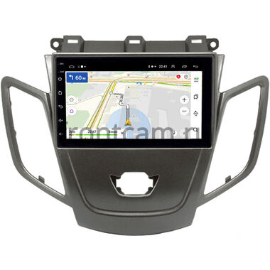 Ford Fiesta (Mk6) 2008-2019 (черная) OEM на Android 10 (RS7-RP-11-303-225)