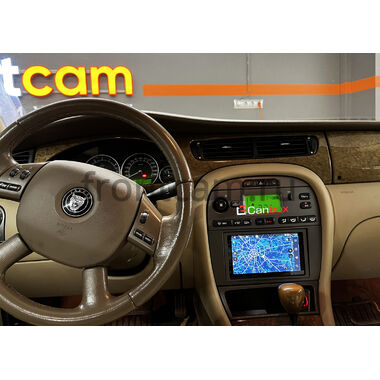 Jaguar X-Type, S-Type 1998-2008 (серая) Canbox H-Line 4477-RP-11-689-292 на Android 10 (4G-SIM, 4/32, DSP, QLed)
