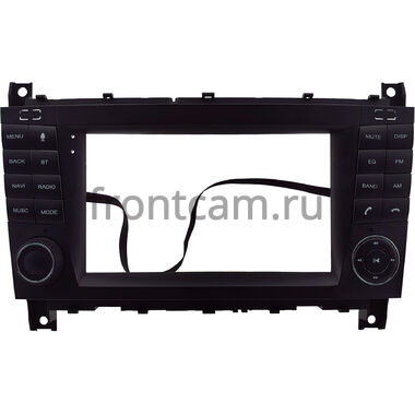 Mercedes-Benz C (w203), CLC, G (w463) 2004-2012 (оранжевая подсветка клавиш) Canbox EVO 5822-RP-2119-502 на Android 14 (4G-SIM, 8/256, DSP, QLed, AI, 360)