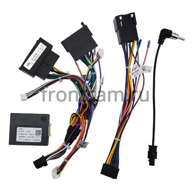 Mercedes-Benz C (w203), CLC, G (w463) 2004-2012 (оранжевая подсветка клавиш) Canbox EVO 5822-RP-2119-502 на Android 14 (4G-SIM, 8/256, DSP, QLed, AI, 360)