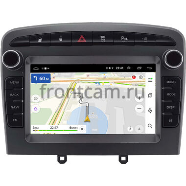 Peugeot 308, 408, RCZ (2007-2022) (серая) OEM на Android 10 (RS7-RP-2153-506)