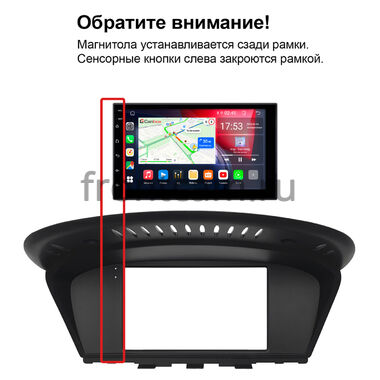 BMW 3 (E90, E91, E92, E93), 5 (E60, E61, 62), 6 (E63, E64) 2004-2013 (для авто с цветным экраном) Canbox H-Line 4479-RP-6497-478 на Android 10 (4G-SIM, 8/128, DSP, QLed)