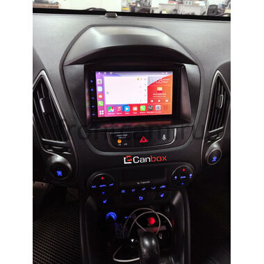 Hyundai ix35, Tucson II 2011-2015 Canbox H-Line 6605-RP-HDI35-32 на Android 14 (4G-SIM, 8/128, DSP, IPS) С крутилкой
