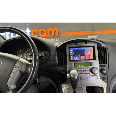 Hyundai H1 2, Grand Starex 2007-2015 (серебро) Canbox H-Line 4477-RP-HDST-165 на Android 10 (4G-SIM, 4/32, DSP) (173х98)