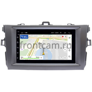 Toyota Corolla 10 2006-2013 (серая) Canbox 1.5/32 на Android 10 (RS7-RP-TYCV14Xc-11) (IPS, DSP, CarPlay)