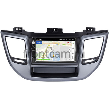 Hyundai Tucson III 2015-2018 (черный,серебро) OEM на Android 9.1 (RS809-RP-11-613-284)