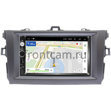 Toyota Corolla 10 2006-2013 (серая) OEM на Android 9.1 (RS809-RP-TYCV14Xc-11)