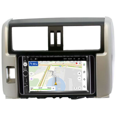 Toyota LC Prado 150 2009-2013 (серебро) OEM на Android 9.1 2/16gb (GT809-RP-TYLP15X-236)