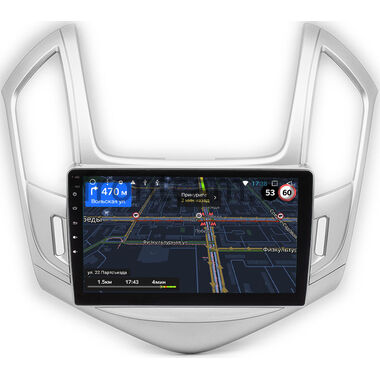 Chevrolet Cruze (2012-2016) (серебро) OEM GT9-242 2/16 на Android 10