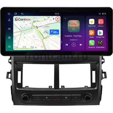 Toyota Corolla (E150) 2006-2013 10.25 дюйма Canbox PRO-Line 4314-0516 на Android 13 (4G-SIM, 8/256, DSP, QLed) Audi Style