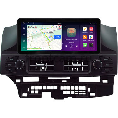 Mitsubishi Lancer 10 2007-2017 10.25 дюйма Canbox PRO-Line 4314-0525 на Android 13 (4G-SIM, 8/256, DSP, QLed) Audi Style