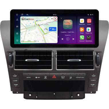 Lexus LS 460 2006-2012 (для любой комплектации) 10.25 дюйма Canbox PRO-Line 4319-0539 на Android 13 (4G-SIM, 4/64, DSP, QLed) Audi Style