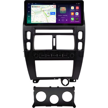 Hyundai Tucson 2004-2010 (черная) 10.25 дюйма Canbox PRO-Line 4319-0584 на Android 13 (4G-SIM, 4/64, DSP, QLed) Audi Style