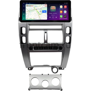 Hyundai Tucson 2004-2010 (серебрянная) 10.25 дюйма Canbox PRO-Line 4314-0586 на Android 13 (4G-SIM, 8/256, DSP, QLed) Audi Style