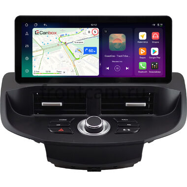 Ford Fiesta (Mk6) 2008-2019 (черная) 10.25 дюйма Canbox PRO-Line 4319-0947 на Android 13 (4G-SIM, 4/64, DSP, QLed) Audi Style