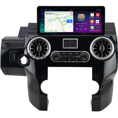 Land Rover Discovery 4 2009-2016 (черная, глянцевая) 10.25 дюйма Canbox PRO-Line 4314-0973 на Android 13 (4G-SIM, 8/256, DSP, QLed) Audi Style