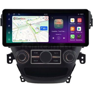 Hyundai Elantra 5 (MD), Avante 5 2010-2015 10.25 дюйма Canbox PRO-Line 4319-1538 на Android 13 (4G-SIM, 4/64, DSP, QLed) Audi Style