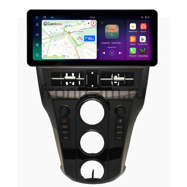 Toyota Platz 1999-2005, Vitz 2, Yaris 2 2005-2012  10.25 дюйма Canbox PRO-Line 4319-1599 на Android 13 (4G-SIM, 4/64, DSP, QLed) Audi Style