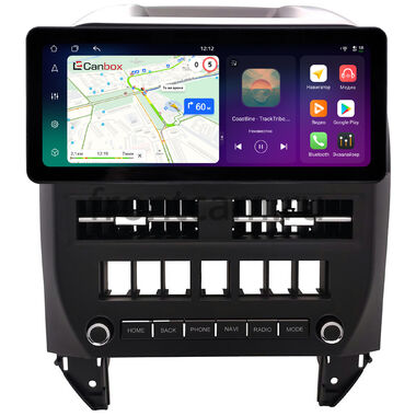 Volkswagen Polo 4 2001-2009 (черная)  10.25 дюйма Canbox H-Line 8811-1612 на Android 14 (4G-SIM, 6/128, DSP, QLed) Audi Style