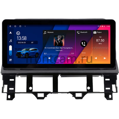 Mazda 6 (GG), Atenza 2002-2008 (джойстик в комплекте) 10.25 дюйма Canbox PRO-Line 4314-0077 на Android 13 (4G-SIM, 8/256, DSP, QLed) Audi Style