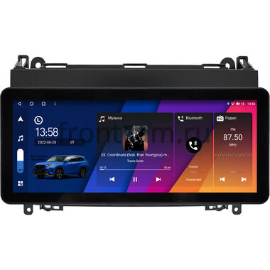 Mercedes A-klasse (W169), B-klasse (W245), Vito 2 (W639), Vito 3 (W447), Viano (W639), Sprinter (W906) 2006-2018 10.25 дюйма Canbox PRO-Line 4314-0163 на Android 13 (4G-SIM, 8/256, DSP, QLed) Audi Style