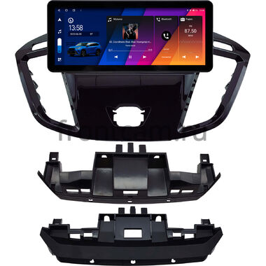 Ford Tourneo Custom, Transit Custom 2012-2024 10.25 дюйма Canbox M-Line 7715-0291 на Android 10 (4G-SIM, 4/64, DSP, QLed) Audi Style
