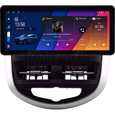 Hyundai Solaris, Accent 4 2010-2019 10.25 дюйма Canbox M-Line 7715-0502 на Android 10 (4G-SIM, 4/64, DSP, QLed) Audi Style