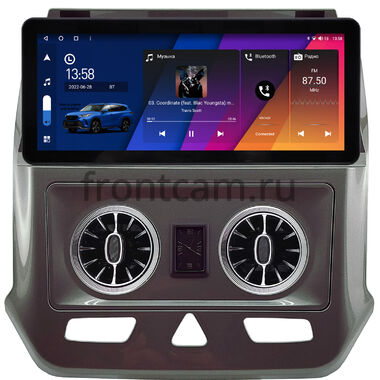 Chevrolet Cobalt 2 2011-2026 (серая, глянцевая) 10.25 дюйма Canbox H-Line 7820-0517 на Android 10 (4G-SIM, 6/128, DSP, QLed) Audi Style