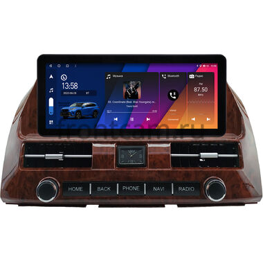 Toyota Camry XV30 2001-2006 (под дерево) 10.25 дюйма Canbox M-Line 7715-0767 на Android 10 (4G-SIM, 4/64, DSP, QLed) Audi Style