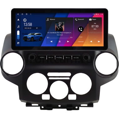 Nissan NV200 2009-2026 (черная) 10.25 дюйма Canbox H-Line 7820-0812 на Android 10 (4G-SIM, 6/128, DSP, QLed) Audi Style
