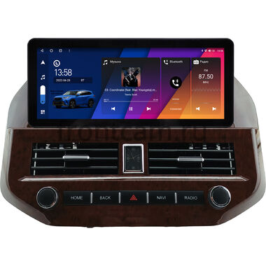 Mitsubishi Pajero 3, Montero 3 1999-2006 (под дерево) 10.25 дюйма Canbox M-Line 7715-0813 на Android 10 (4G-SIM, 4/64, DSP, QLed) Audi Style