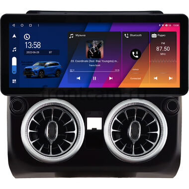 Suzuki Swift 3 2004-2011 10.25 дюйма Canbox H-Line 7820-0961 на Android 10 (4G-SIM, 6/128, DSP, QLed) Audi Style