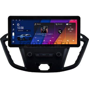 Ford Tourneo Custom, Transit Custom 2012-2024 10.25 дюйма Canbox H-Line 7820-0962 на Android 10 (4G-SIM, 6/128, DSP, QLed) Audi Style