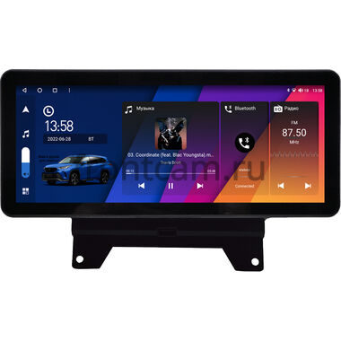 Land Rover Range Rover Sport 2009-2013 (для авто с кнопкой INFO) 10.25 дюйма Canbox H-Line 8811-1317 на Android 14 (4G-SIM, 6/128, DSP, QLed) Audi Style