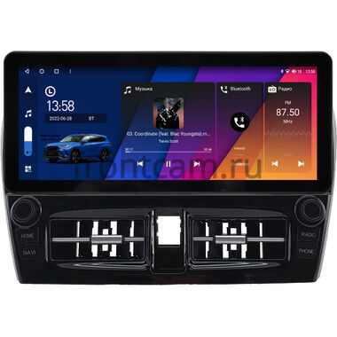 Mitsubishi Mirage 6 2012-2026 10.25 дюйма Canbox M-Line 7715-1468 на Android 10 (4G-SIM, 4/64, DSP, QLed) Audi Style