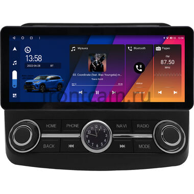 Mitsubishi L200 4, Pajero Sport 2 2008-2016 10.25 дюйма Canbox H-Line 7820-1548 на Android 10 (4G-SIM, 6/128, DSP, QLed) Audi Style
