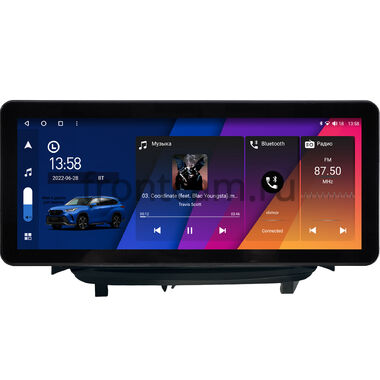 Opel Corsa D 2006-2014 (устанавливается наверх) 10.25 дюйма Canbox H-Line 7820-1585 на Android 10 (4G-SIM, 6/128, DSP, QLed) Audi Style