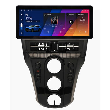 Toyota Platz 1999-2005, Vitz 2, Yaris 2 2005-2012  10.25 дюйма Canbox H-Line 7820-1599 на Android 10 (4G-SIM, 6/128, DSP, QLed) Audi Style