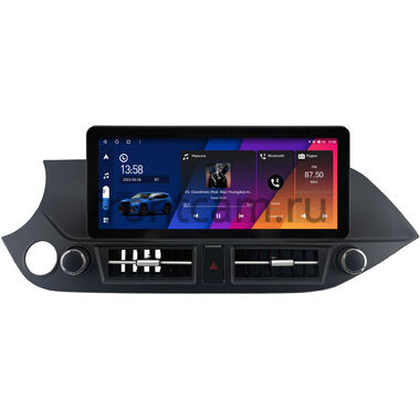 Kia Picanto 2, Morning 2 2011-2017 10.25 дюйма Canbox H-Line 7820-1624 на Android 10 (4G-SIM, 6/128, DSP, QLed) Audi Style