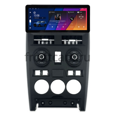 Lada Priora 2007-2013 (черная, матовая) 10.25 дюйма Canbox H-Line 7820-1644 на Android 10 (4G-SIM, 6/128, DSP, QLed) Audi Style