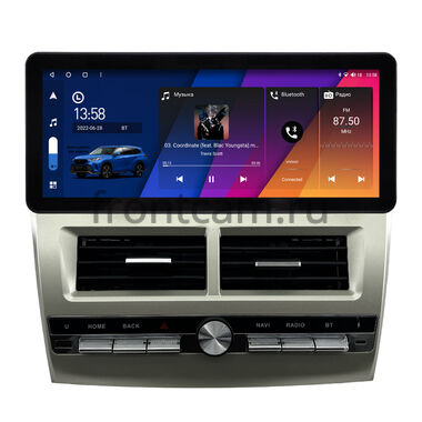 Toyota Camry XV40 2006-2011 (вид 2)  10.25 дюйма Canbox H-Line 7820-1670 на Android 10 (4G-SIM, 6/128, DSP, QLed) Audi Style