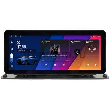 Магнитола 10.25 дюйма Canbox GT-4025-2000 на Android 10 (4G-SIM, 8/256, DSP, QLed) (для установки на торпедо грузовика, автобуса и другого коммерческого транспорта) Audi Style