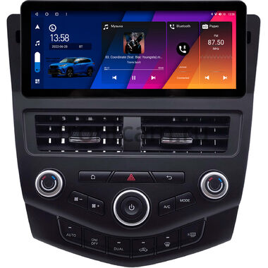 Honda Accord 7 2002-2008 10.25 дюйма Canbox H-Line 7820-2286 на Android 10 (4G-SIM, 6/128, DSP, QLed) Audi Style