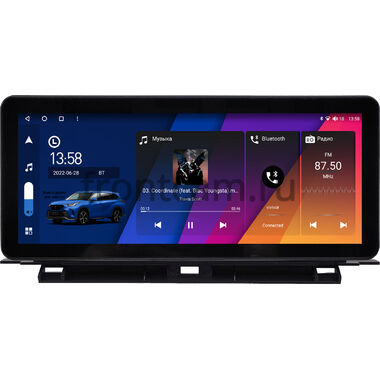 Lexus NX 2014-2017 10.25 дюйма Canbox H-Line 7820-2667 на Android 10 (4G-SIM, 6/128, DSP, QLed) Audi Style